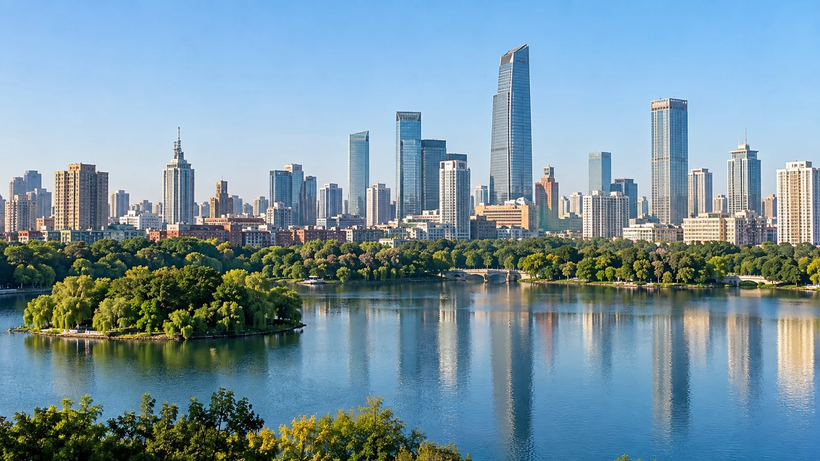Modern cityscape of Changchun
