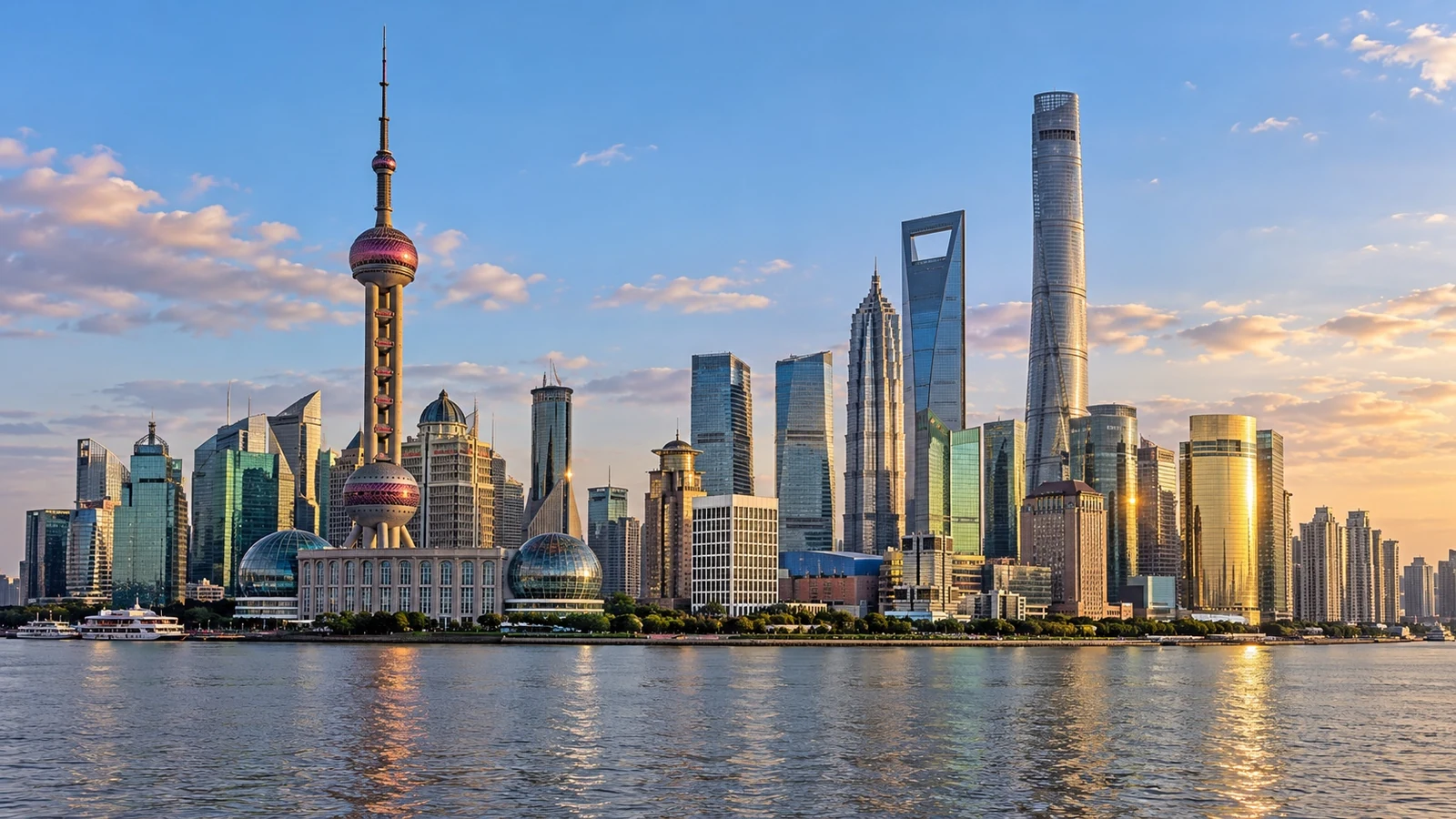 Modern cityscape of Shanghai